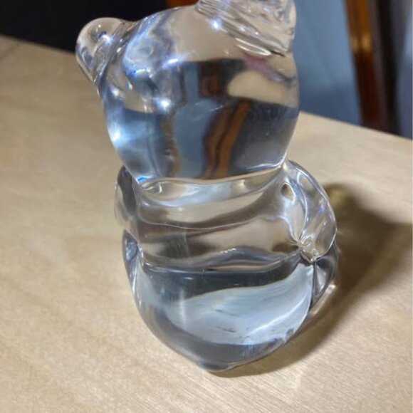 Princess House Germany Lead Crystal Bear Ornament - Picture 5 of 7